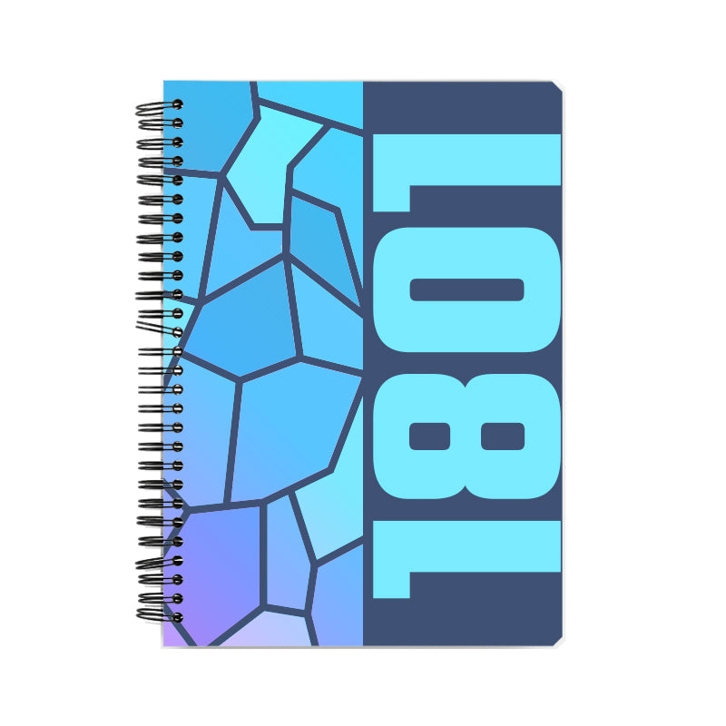 1801 Year Notebook (Navy Blue)