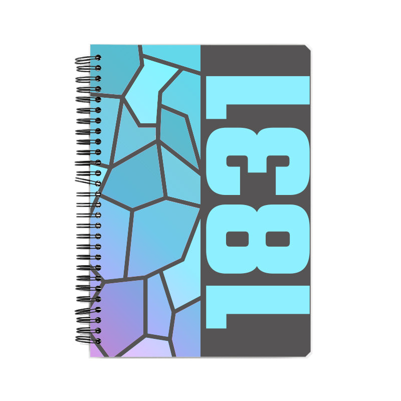 1831 Year Notebook (Charcoal Grey)