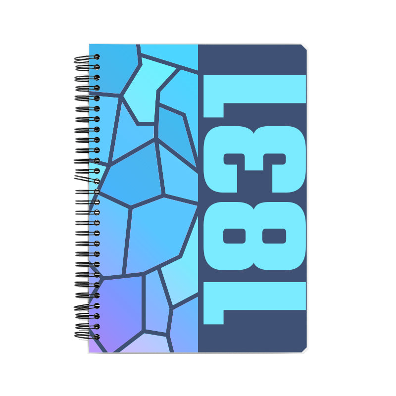 1831 Year Notebook (Navy Blue)