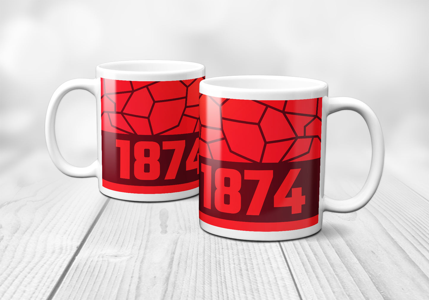 1874 Year Mug (11oz, Maroon)