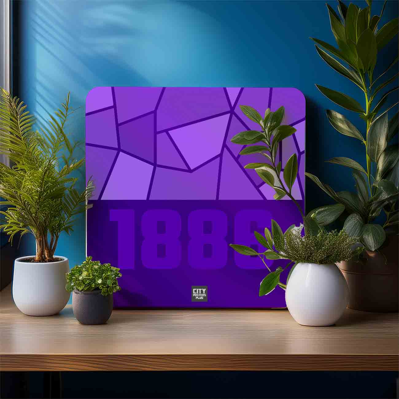 1886 Year Mousepad (Purple)