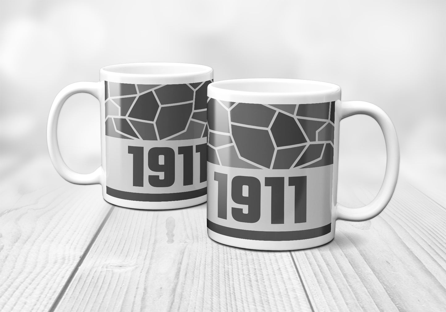 1911 Year Mug (11oz, Melange Grey)