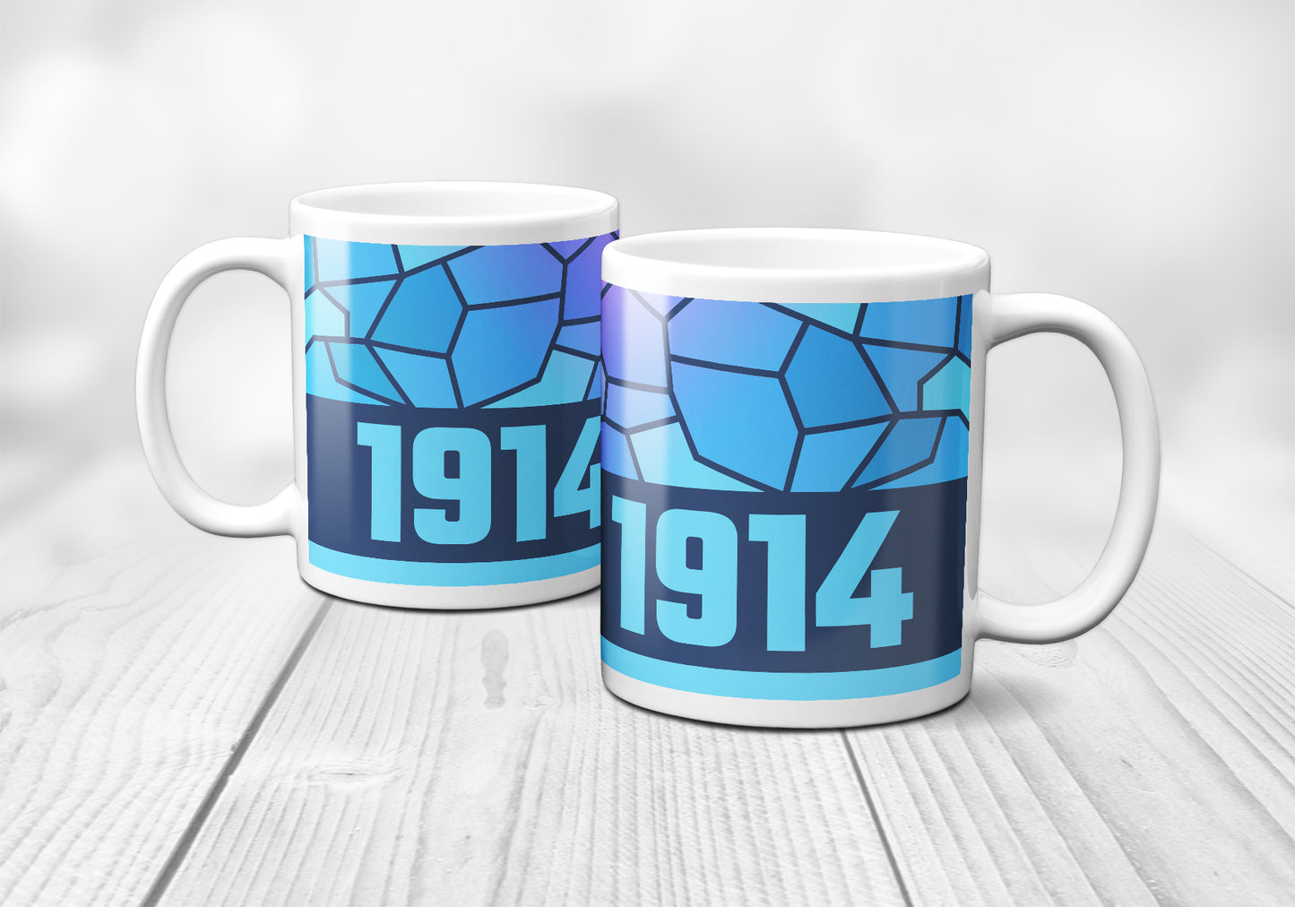 1914 Year Mug (11oz, Navy Blue)