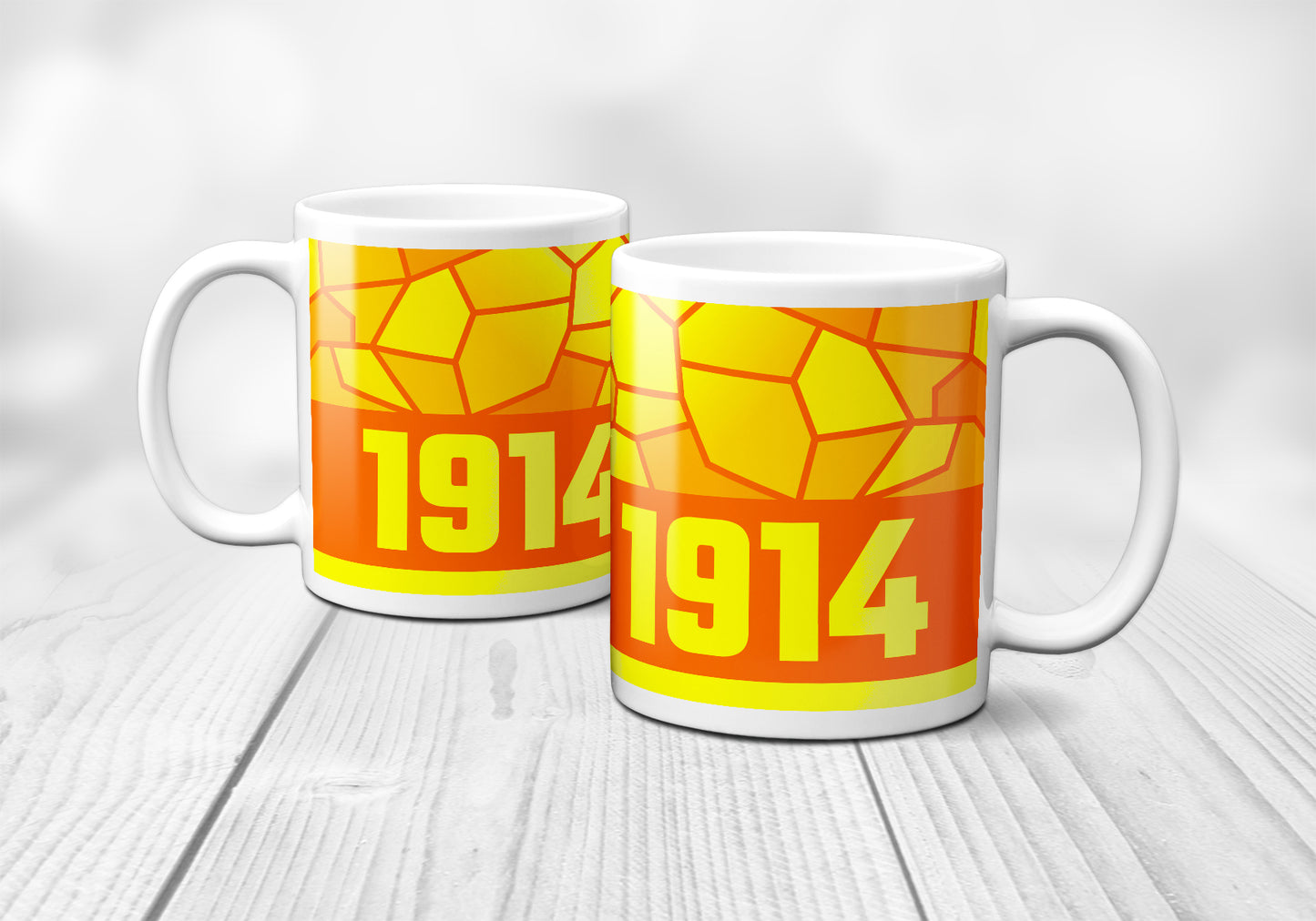 1914 Year Mug (11oz, Orange)