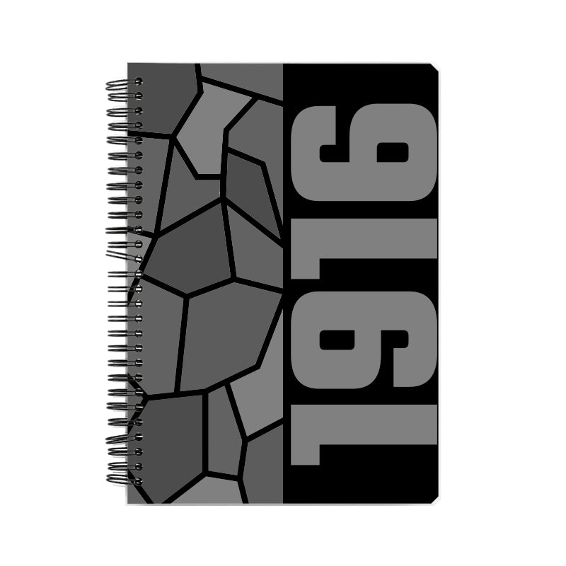1916 Year Notebook (Black)