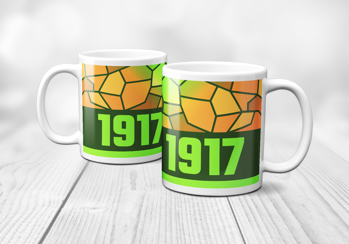 1917 Year Mug (11oz, Olive Green)