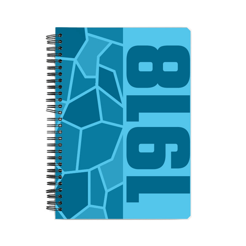 1918 Year Notebook (Sky Blue)