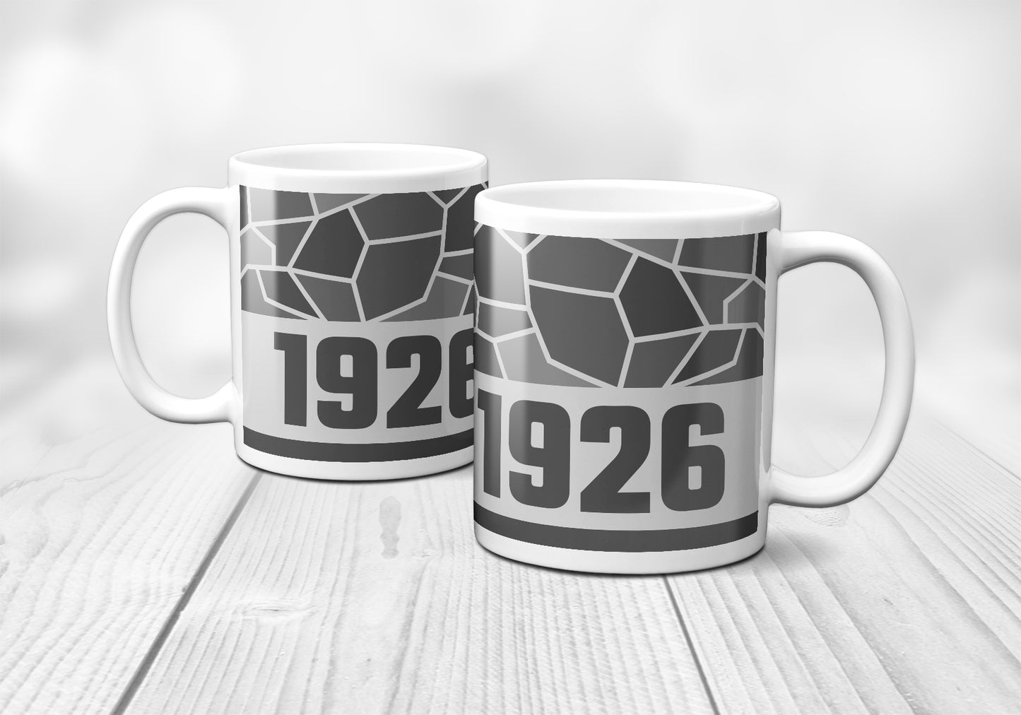 1926 Year Mug (11oz, Melange Grey)