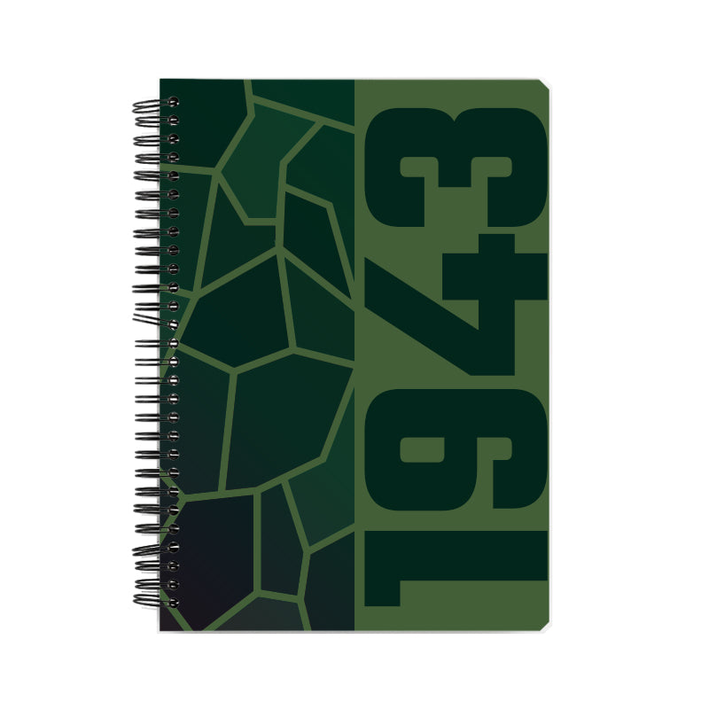 1943 Year Notebook (Olive Green)