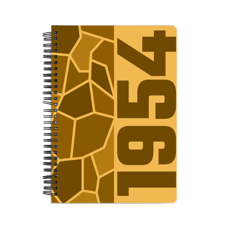 1954 Year Notebook (Golden Yellow)