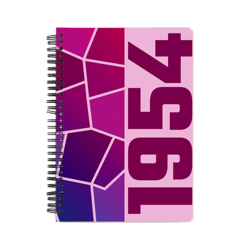 1954 Year Notebook (Light Pink)