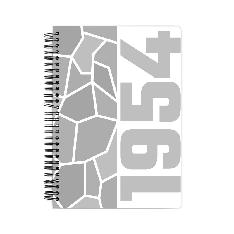 1954 Year Notebook (White)