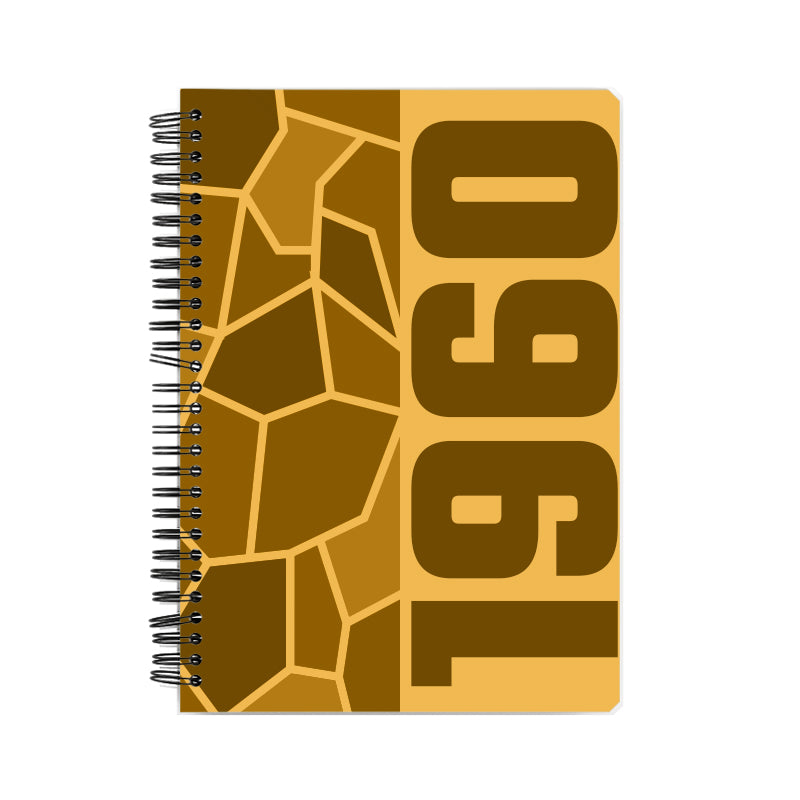 1960 Year Notebook (Golden Yellow)