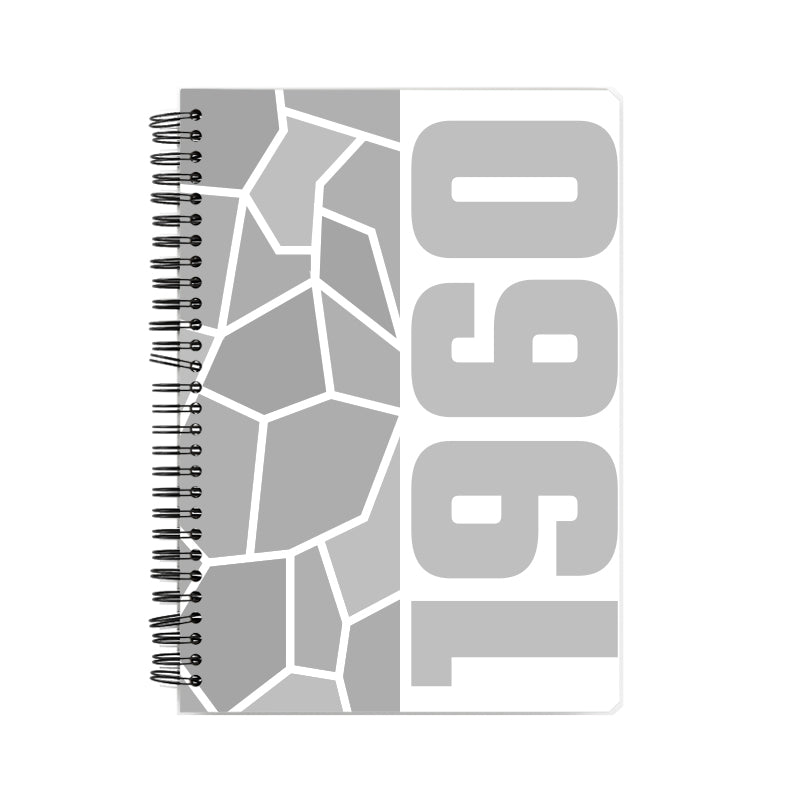 1960 Year Notebook (White)