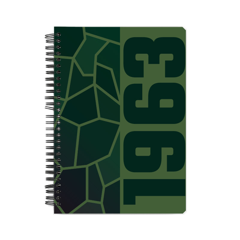 1963 Year Notebook (Olive Green)