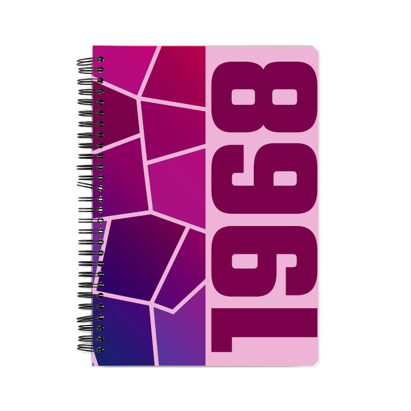 1968 Year Notebook (Light Pink)