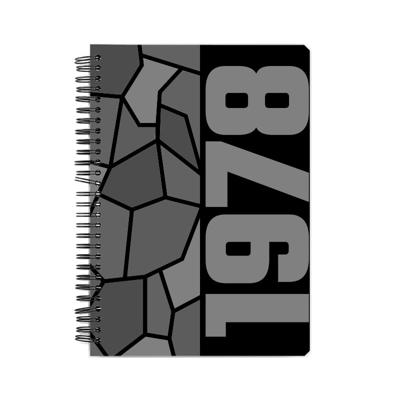1978 Year Notebook (Black)