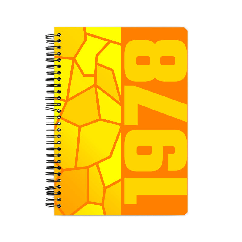 1978 Year Notebook (Orange)