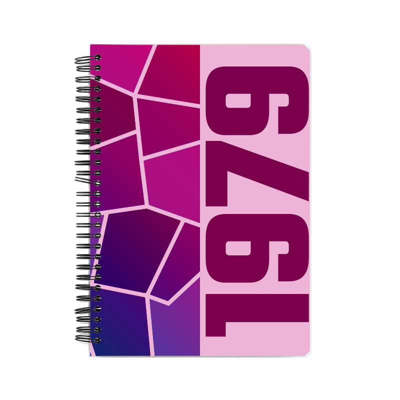 1979 Year Notebook (Light Pink)