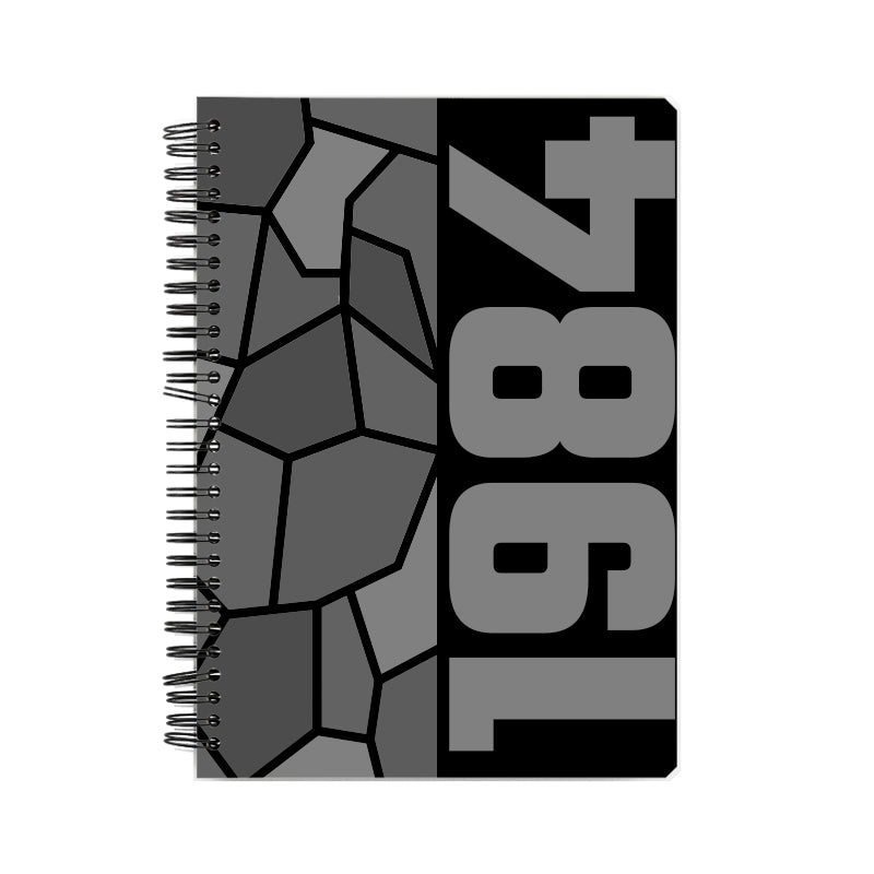1984 Year Notebook (Black)