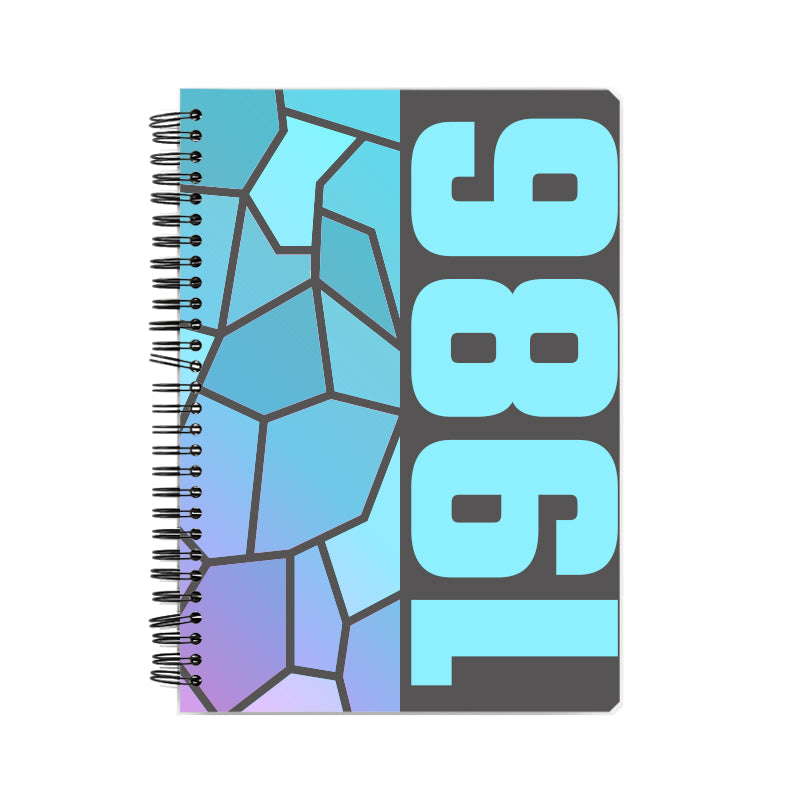 1986 Year Notebook (Charcoal Grey)