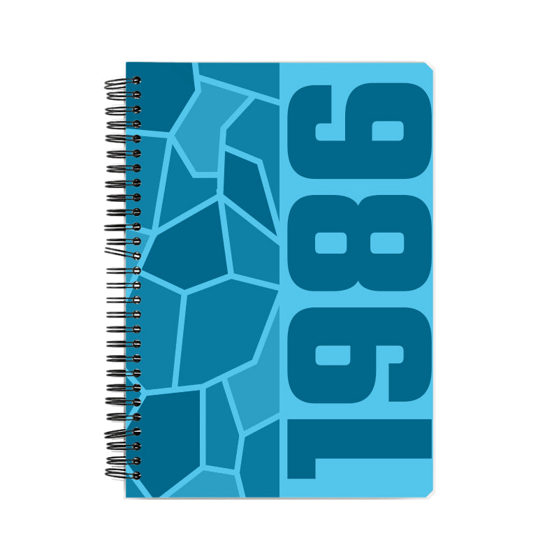 1986 Year Notebook (Sky Blue)