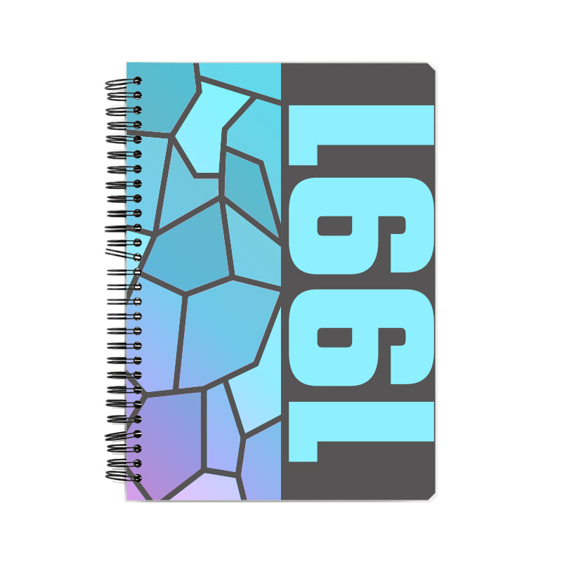 1991 Year Notebook (Charcoal Grey)