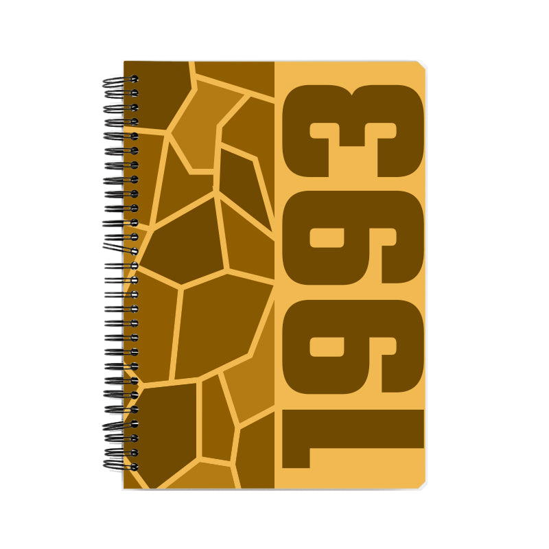 1993 Year Notebook (Golden Yellow)