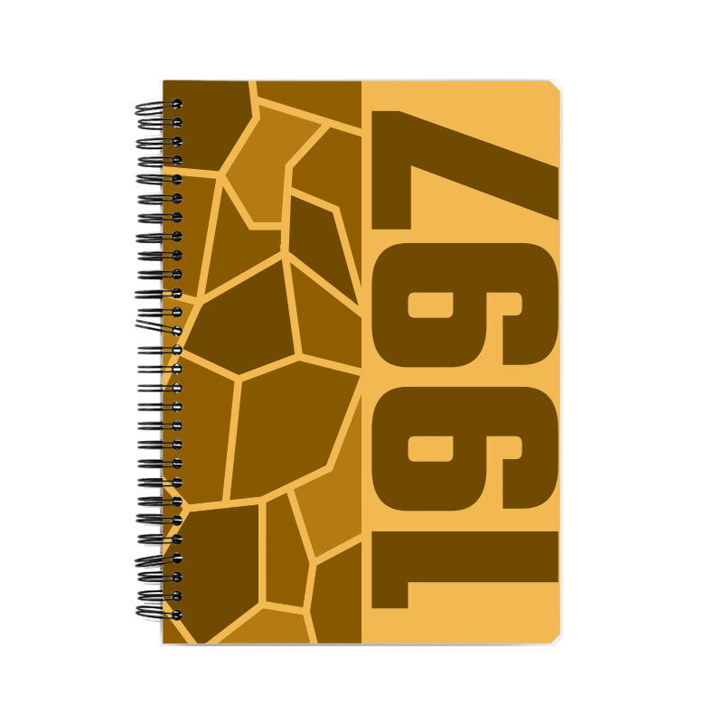 1997 Year Notebook (Golden Yellow)
