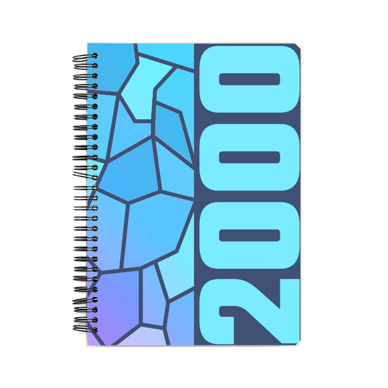 2000 Year Notebook (Navy Blue)