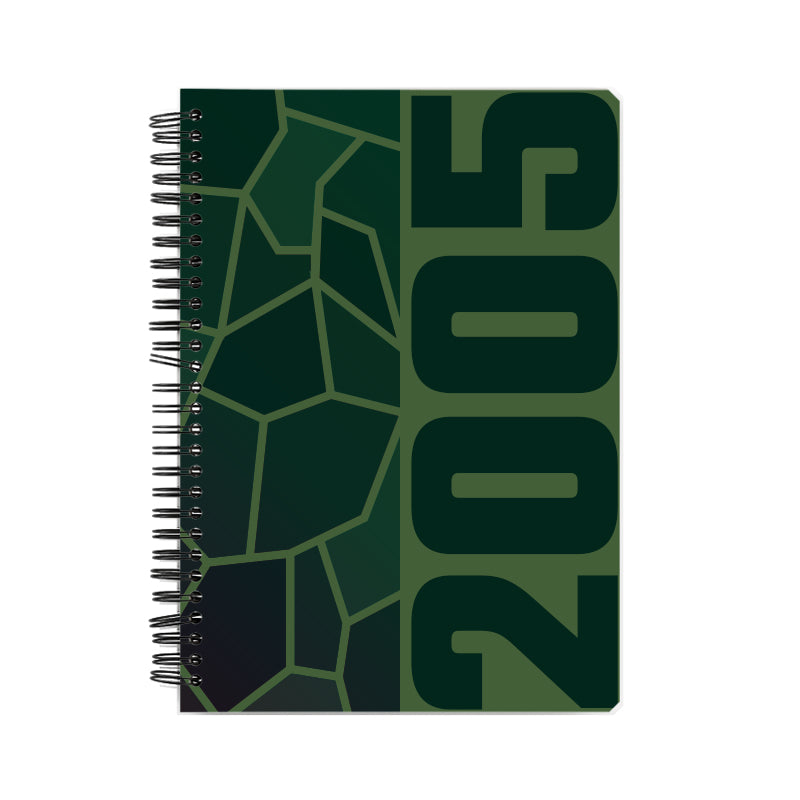 2005 Year Notebook (Olive Green)