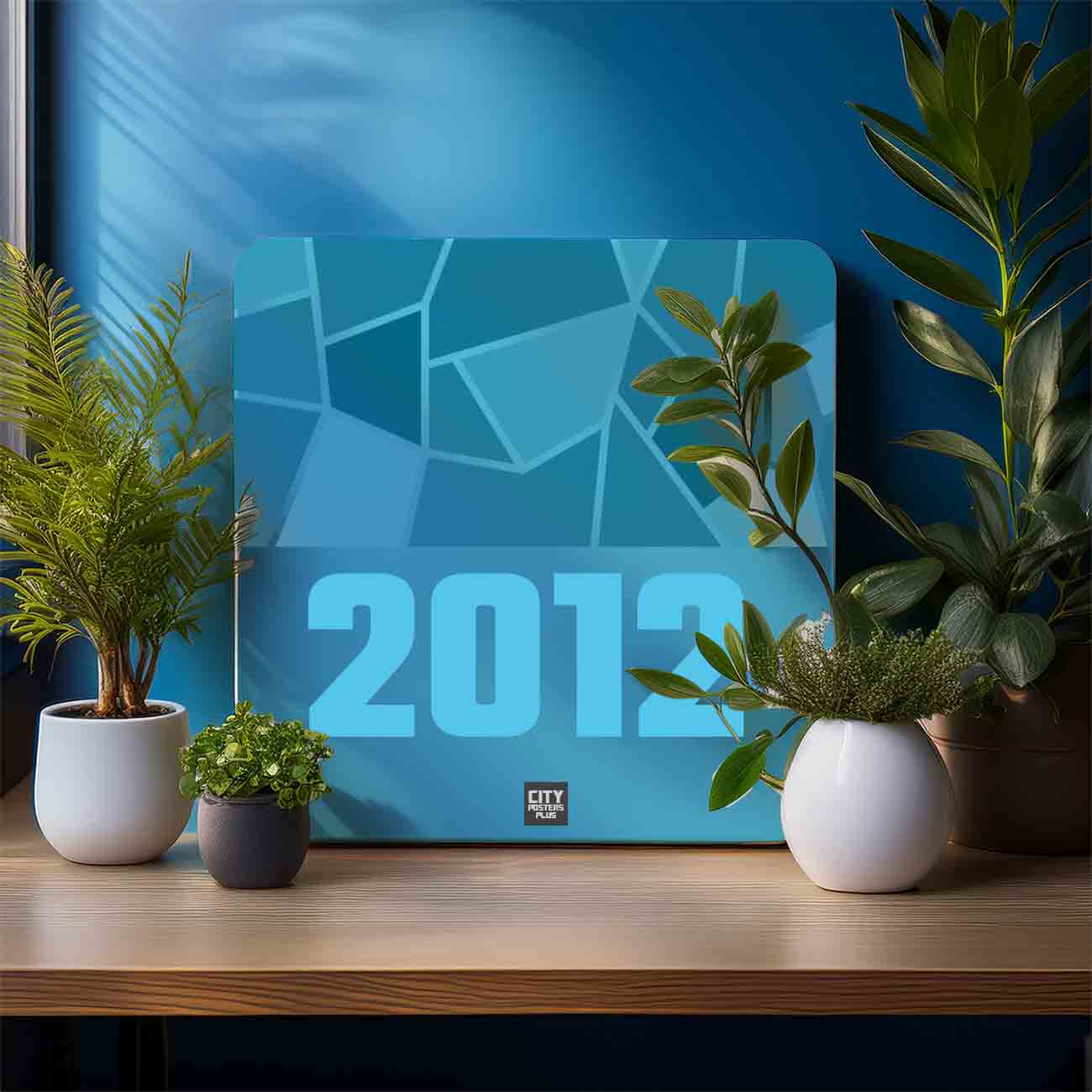 2012 Year Mousepad (Sky Blue)