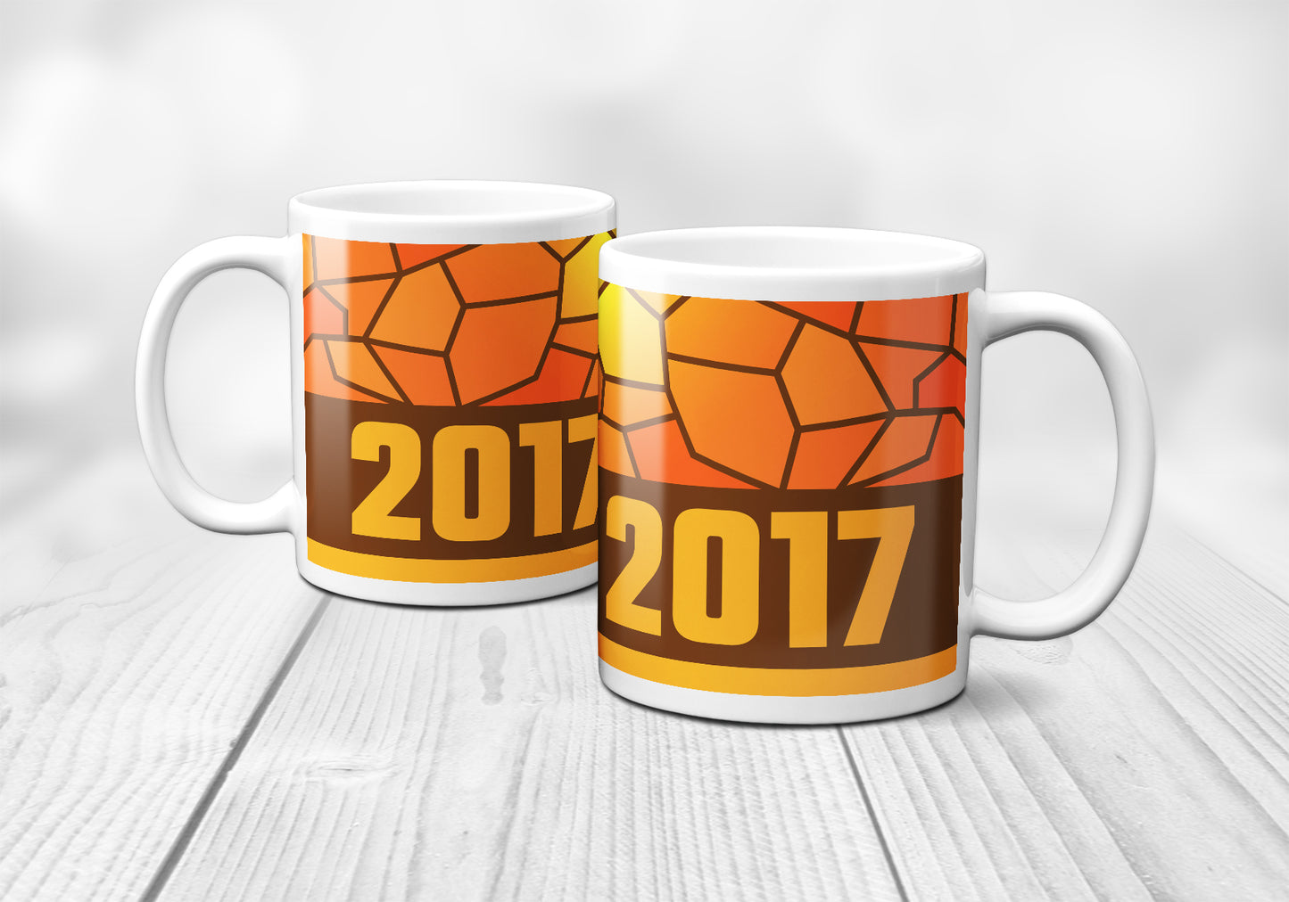 2017 Year Mug (11oz, Brown)