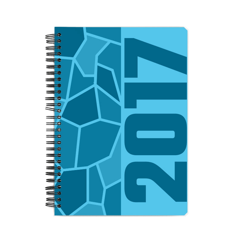 2017 Year Notebook (Sky Blue)