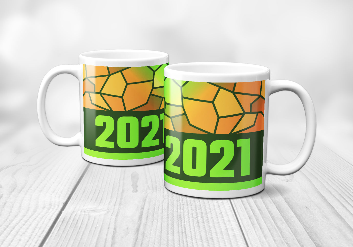2021 Year Mug (11oz, Olive Green)