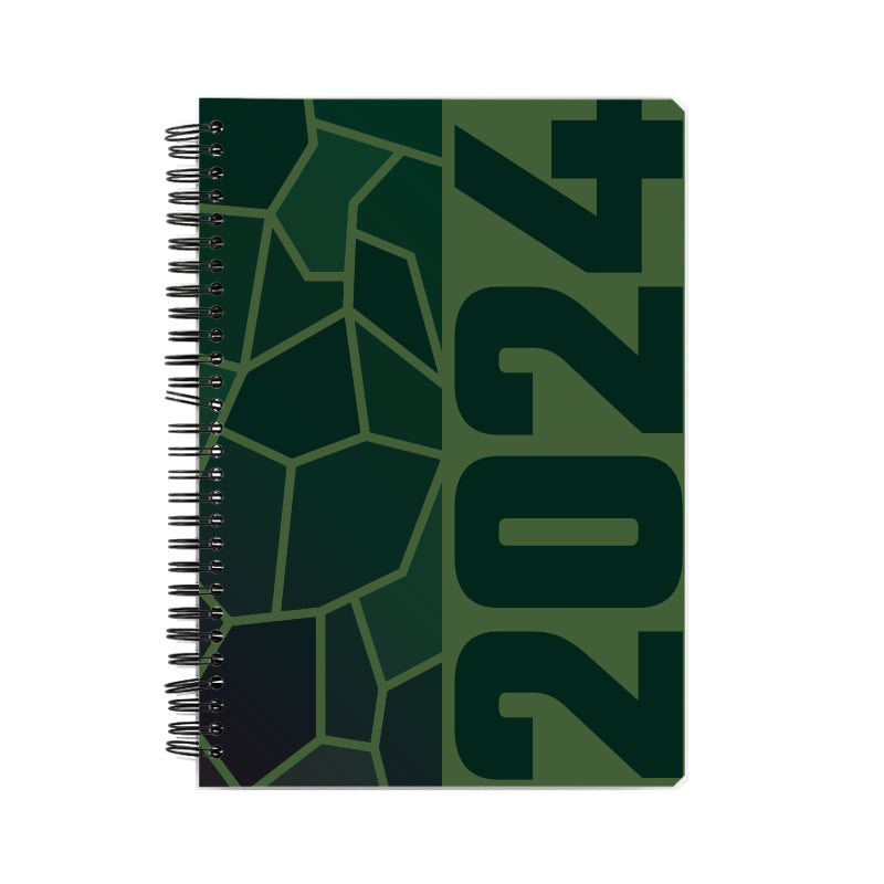 2024 Year Notebook (Olive Green)
