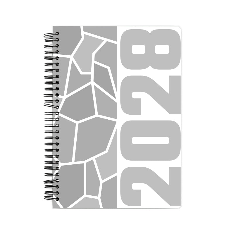 2028 Year Notebook (White)