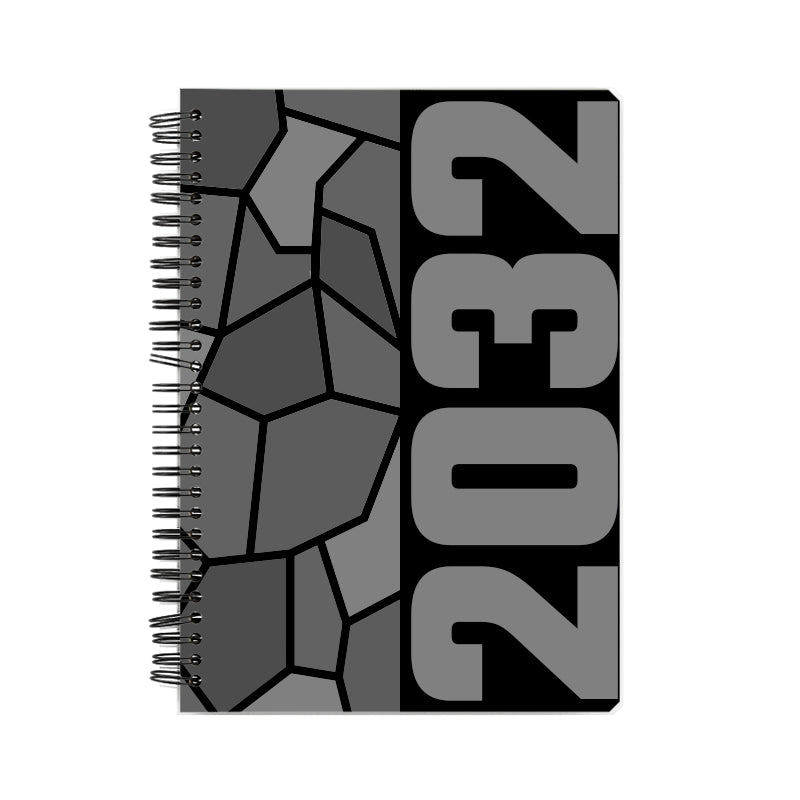 2032 Year Notebook (Black)