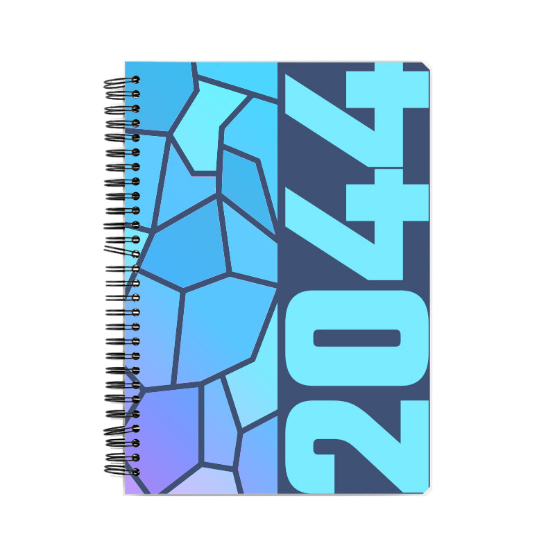 2044 Year Notebook (Navy Blue)