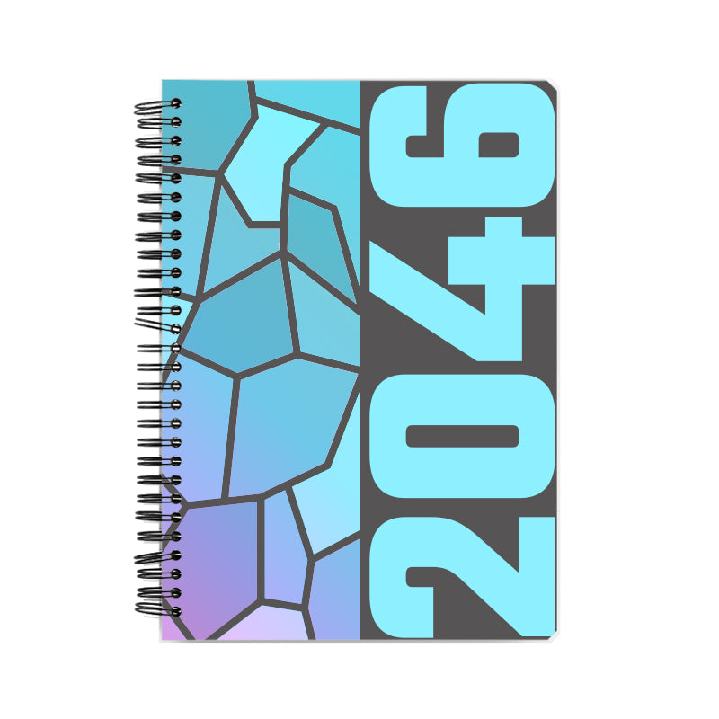2046 Year Notebook (Charcoal Grey)