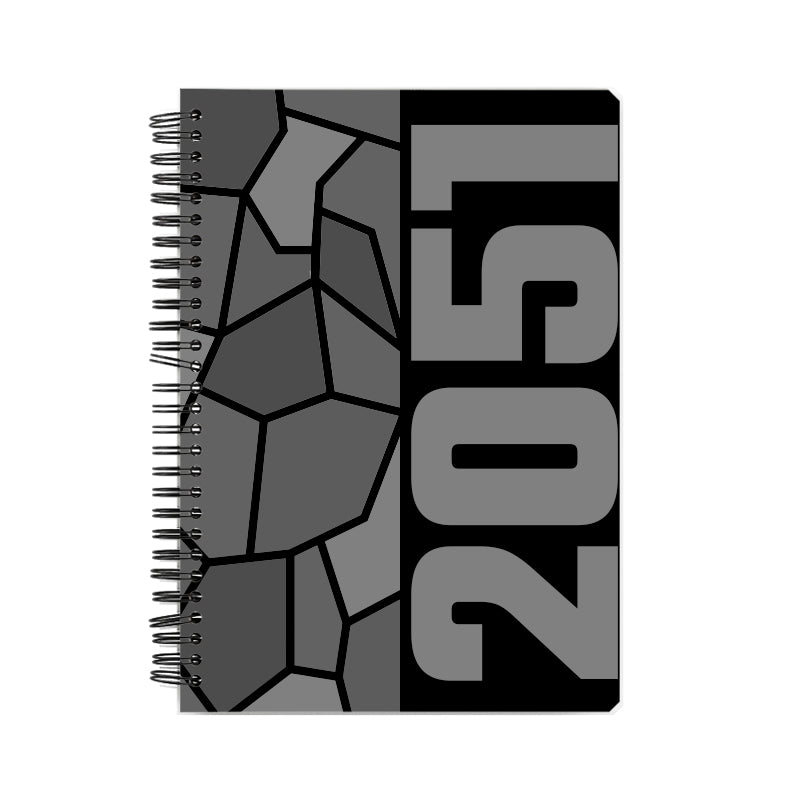 2051 Year Notebook (Black)