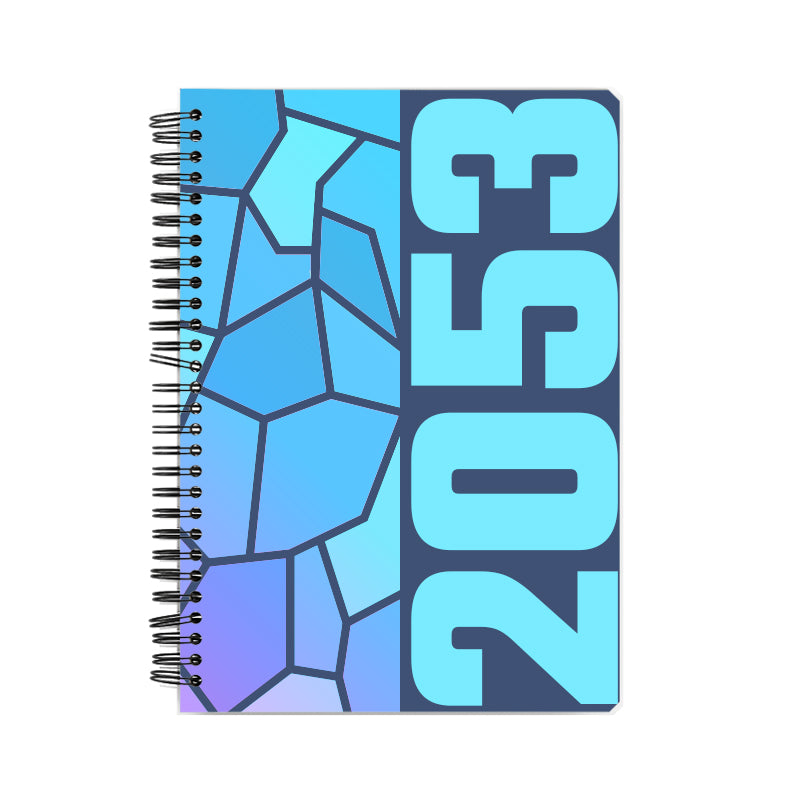 2053 Year Notebook (Navy Blue)