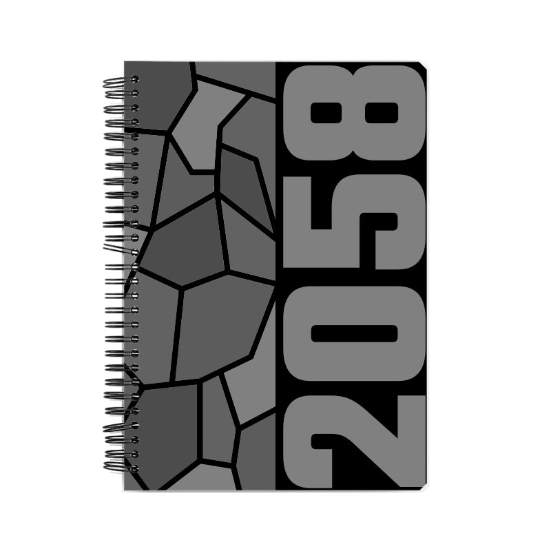 2058 Year Notebook (Black)