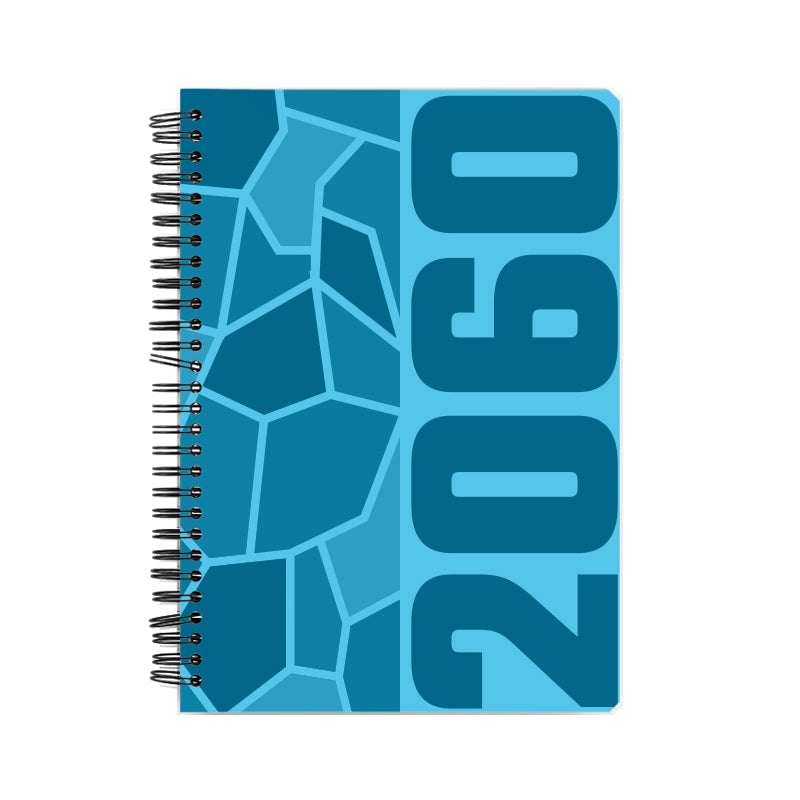 2060 Year Notebook (Sky Blue)
