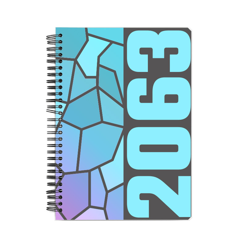 2063 Year Notebook (Charcoal Grey)