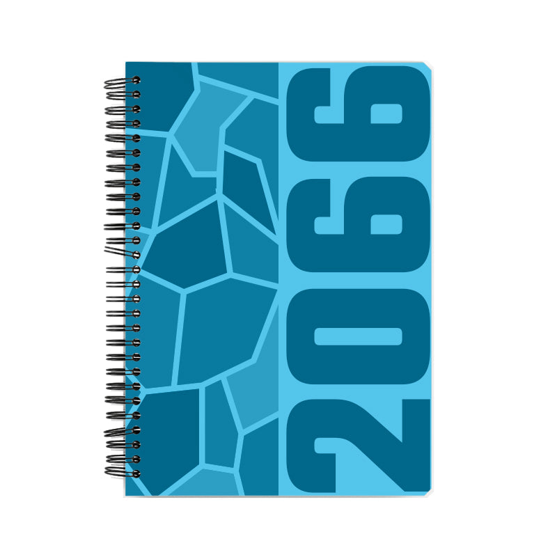 2066 Year Notebook (Sky Blue)