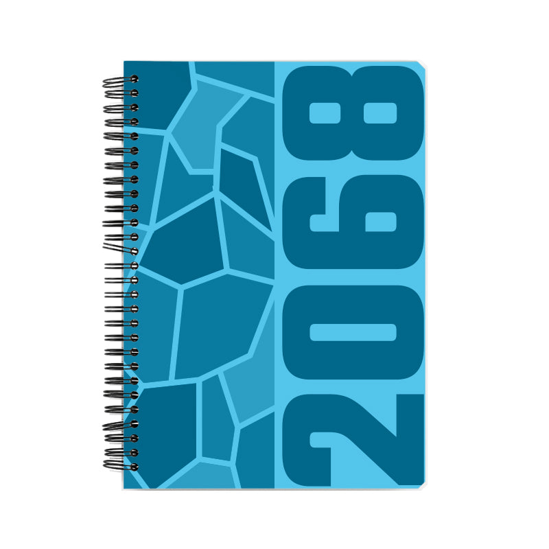 2068 Year Notebook (Sky Blue)