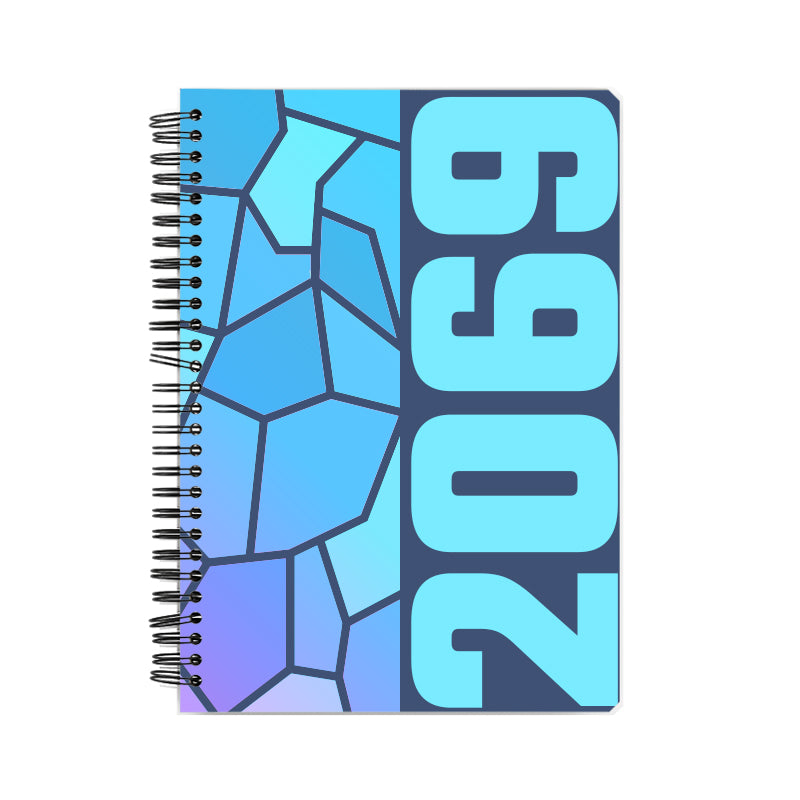 2069 Year Notebook (Navy Blue)