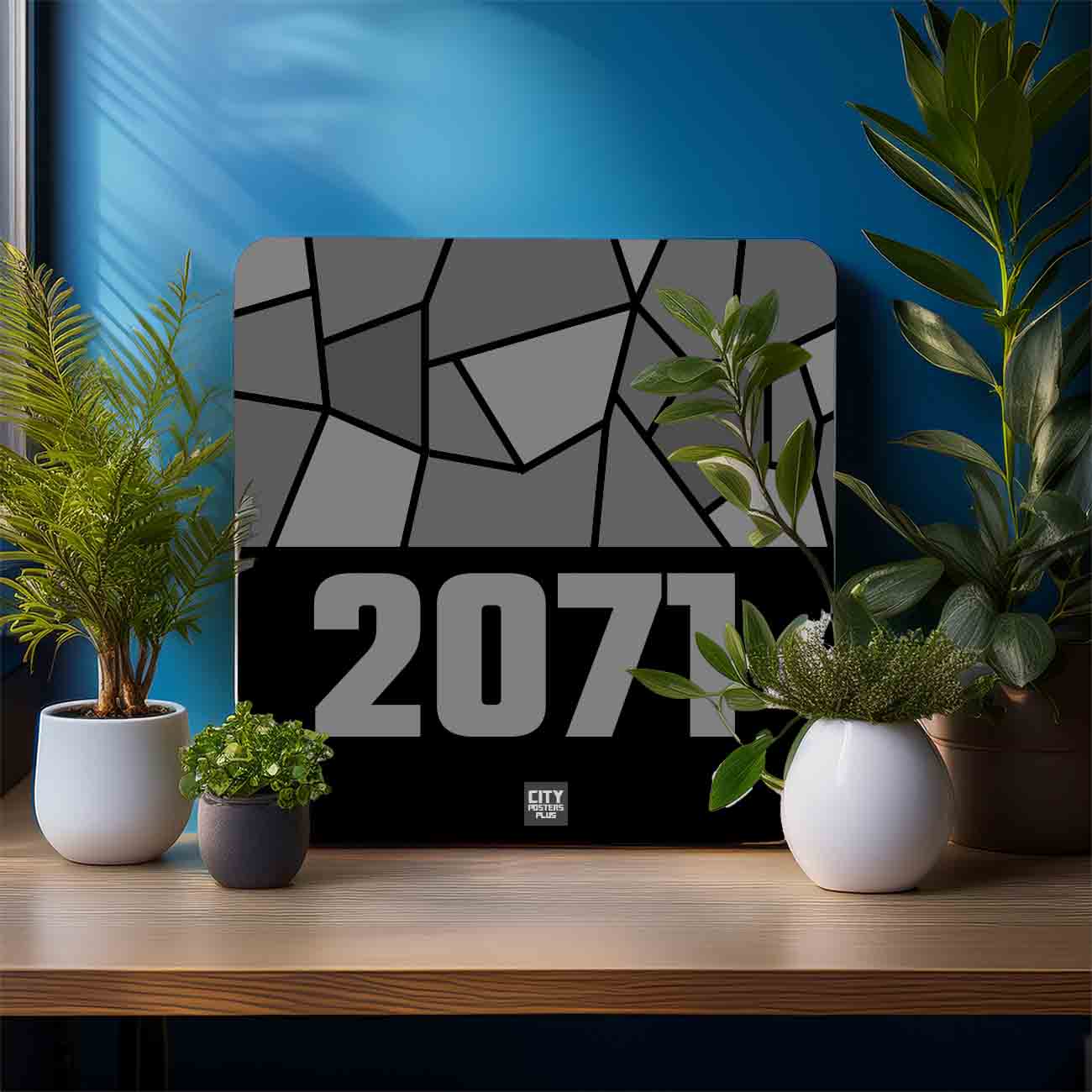 2071 Year Mousepad (Black)