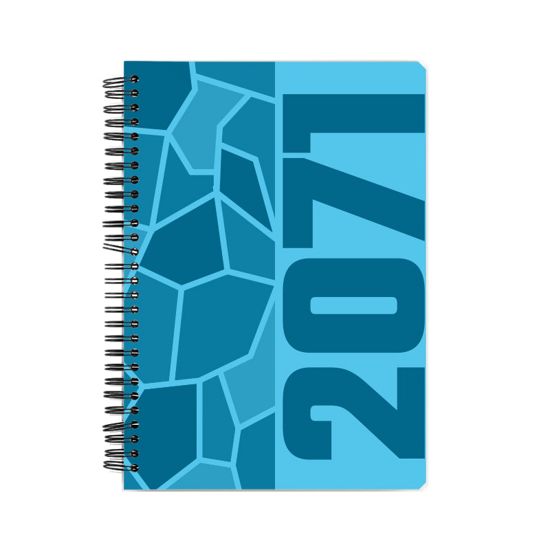 2071 Year Notebook (Sky Blue)